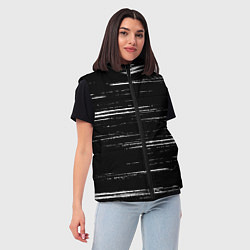 Женский жилет РЕЗКИ ШТРИХИ, цвет: 3D-светло-серый — фото 2