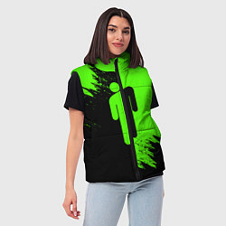 Женский жилет BILLIE EILISH БИЛЛИ АЙЛИШ, цвет: 3D-черный — фото 2