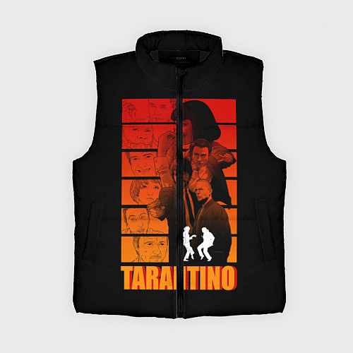 Женский жилет Криминальное чтиво / 3D-Черный – фото 1