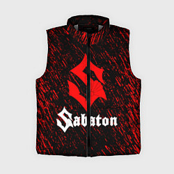 Женский жилет Sabaton, цвет: 3D-светло-серый
