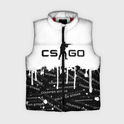 Женский жилет COUNTER STRIKE / 3D-Красный – фото 1