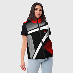 Женский жилет Mitsubishi ФОРМА, цвет: 3D-черный — фото 2