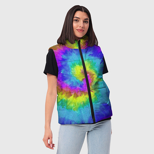 Женский жилет ХИППИ / 3D-Красный – фото 3