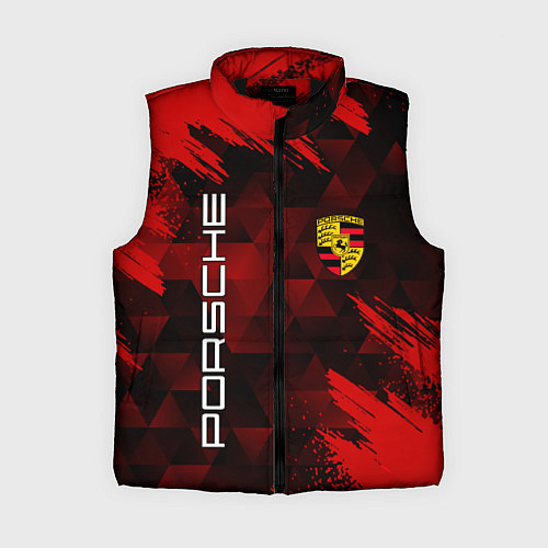 Женский жилет PORSCHE / 3D-Черный – фото 1