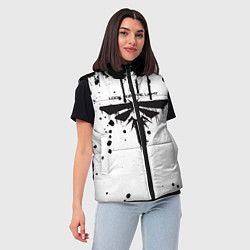 Женский жилет The last of us подтеки, цвет: 3D-красный — фото 2