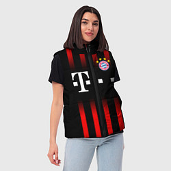 Женский жилет FC Bayern Munchen, цвет: 3D-черный — фото 2