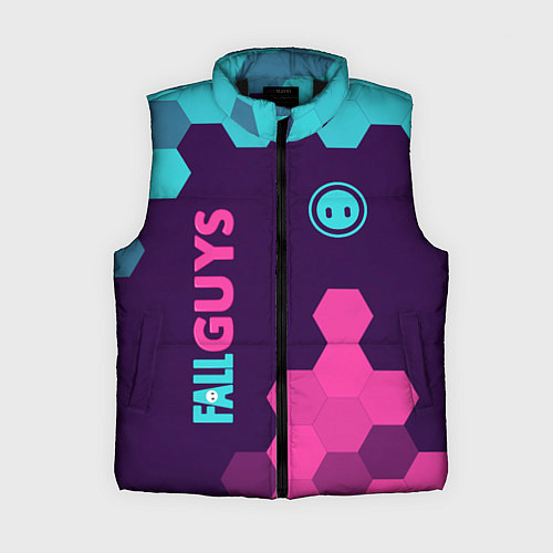 Женский жилет FALL GUYS ФОЛ ГАЙС / 3D-Черный – фото 1