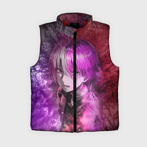 Женский жилет Шото Тодороки / 3D-Красный – фото 1