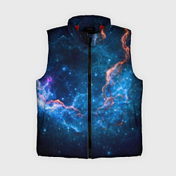 Женский жилет Туманность, цвет: 3D-красный