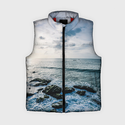 Женский жилет Море / 3D-Красный – фото 1
