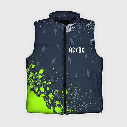Женский жилет AC DС / 3D-Черный – фото 1