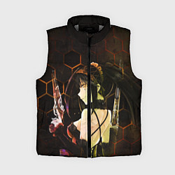 Женский жилет Куруми Токисаки, цвет: 3D-светло-серый
