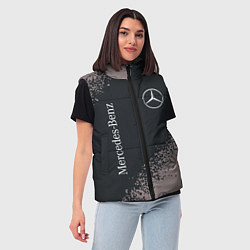 Женский жилет MERCEDES МЕРСЕДЕС, цвет: 3D-красный — фото 2