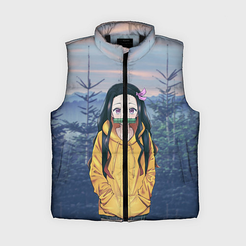 Женский жилет Незуко / 3D-Черный – фото 1