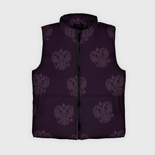 Женский жилет Герб / 3D-Черный – фото 1