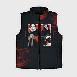 Женский жилет BLACKPINK, цвет: 3D-красный