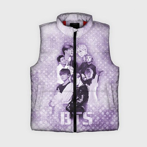 Женский жилет BTS / 3D-Красный – фото 1
