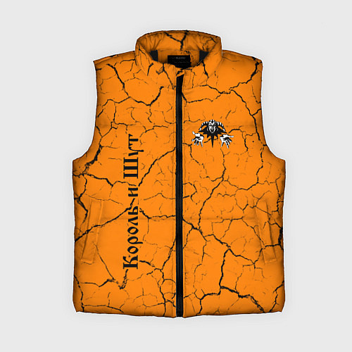 Женский жилет КОРОЛЬ И ШУТ / 3D-Черный – фото 1