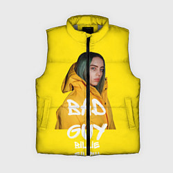 Женский жилет Billie Eilish Билли Айлиш, цвет: 3D-светло-серый