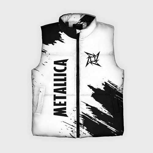 Женский жилет METALLICA МЕТАЛЛИКА / 3D-Черный – фото 1
