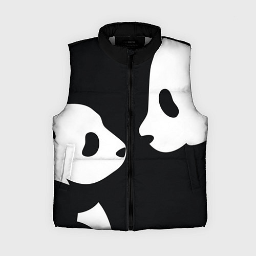 Женский жилет Panda / 3D-Светло-серый – фото 1