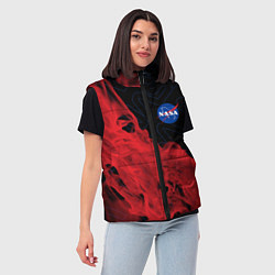 Женский жилет NASA НАСА, цвет: 3D-черный — фото 2