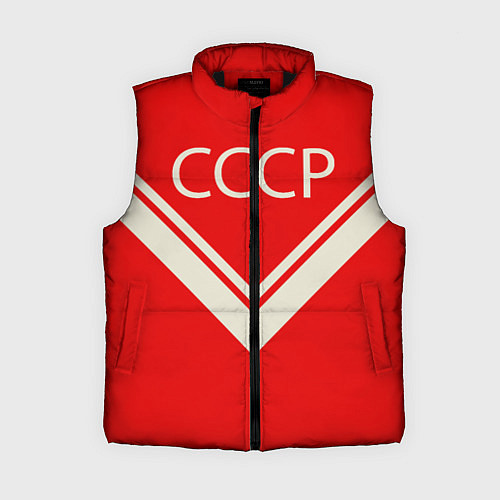 Женский жилет СССР хоккейная форма / 3D-Черный – фото 1