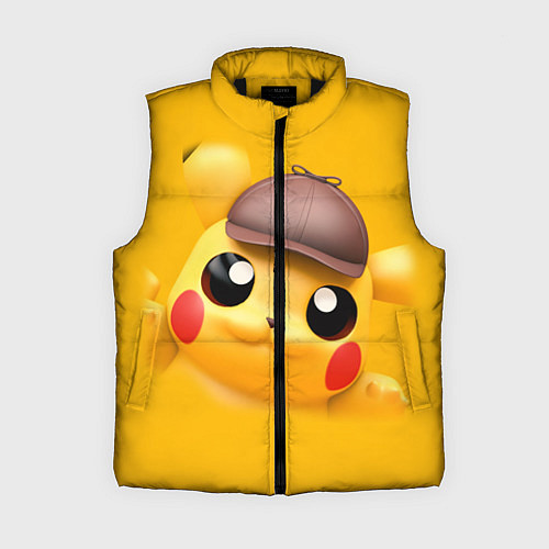 Женский жилет Pikachu Pika Pika / 3D-Черный – фото 1