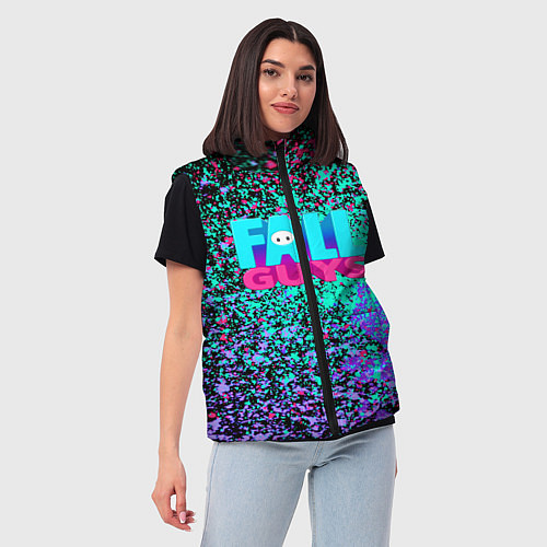 Женский жилет Fall Guys / 3D-Красный – фото 3