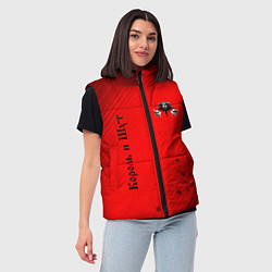 Женский жилет КОРОЛЬ И ШУТ, цвет: 3D-черный — фото 2