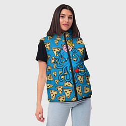 Женский жилет BLINK 182, цвет: 3D-красный — фото 2