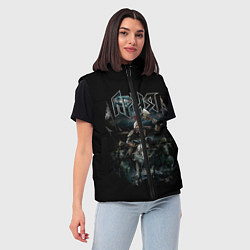 Женский жилет АРИЯ, цвет: 3D-светло-серый — фото 2