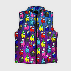 Женский жилет AMONG US, цвет: 3D-черный