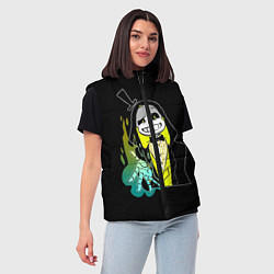 Женский жилет UNDERTALE, цвет: 3D-светло-серый — фото 2