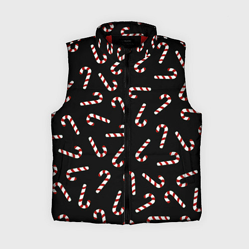 Женский жилет Christmas Candy / 3D-Красный – фото 1