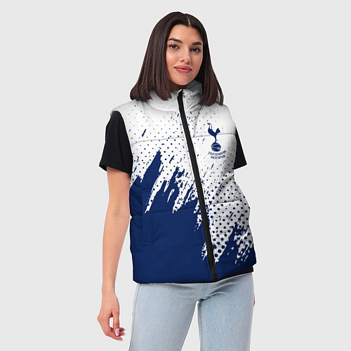 Женский жилет Tottenham Hotspur / 3D-Красный – фото 3