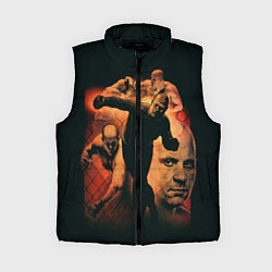 Женский жилет Федор Емельяненко Император, цвет: 3D-черный