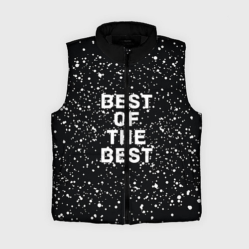 Женский жилет Лучший / 3D-Черный – фото 1