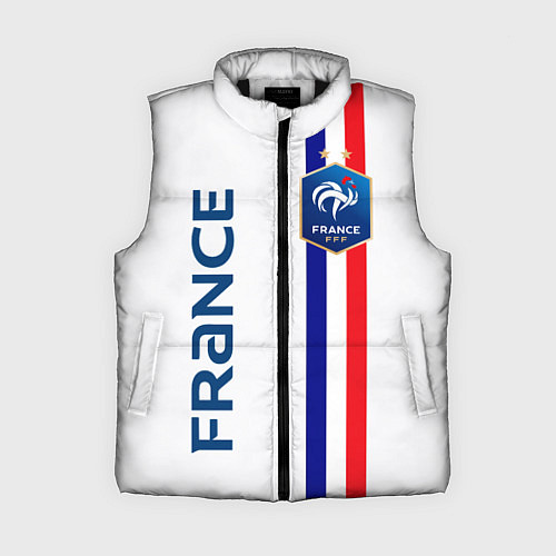 Женский жилет СБОРНАЯ ФРАНЦИЯ / 3D-Черный – фото 1