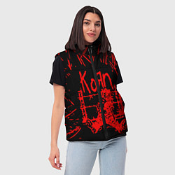 Женский жилет Korn, цвет: 3D-черный — фото 2