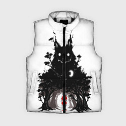 Женский жилет Красная шапочка, цвет: 3D-черный