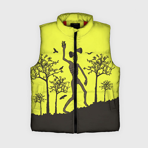 Женский жилет Siren Head / 3D-Красный – фото 1