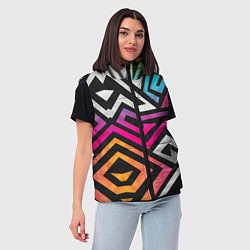 Женский жилет GRAFFITY, цвет: 3D-светло-серый — фото 2