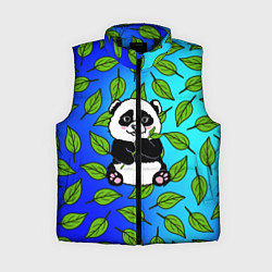 Женский жилет Панда, цвет: 3D-черный