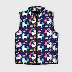 Женский жилет Unicorn pattern
