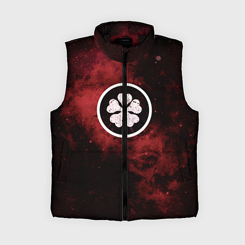 Женский жилет Черный клевер / 3D-Черный – фото 1