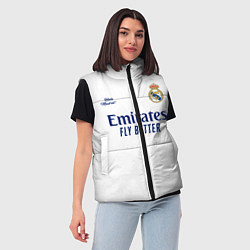 Женский жилет REAL MADRID, домашняя 2021, цвет: 3D-черный — фото 2