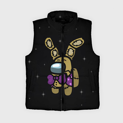 Женский жилет AMONG US / 3D-Черный – фото 1