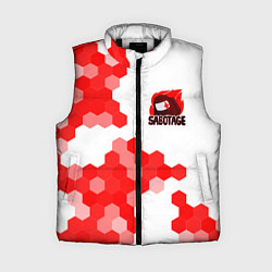 Женский жилет AMONG US - IMPOSTOR, цвет: 3D-черный