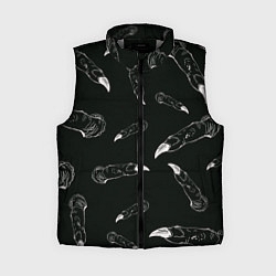 Женский жилет Jujutsi Kaisen Sukuna - Пальцы, цвет: 3D-светло-серый